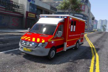 Fire Dept Mercedes Sprinter Vsav Cube Gta Mods